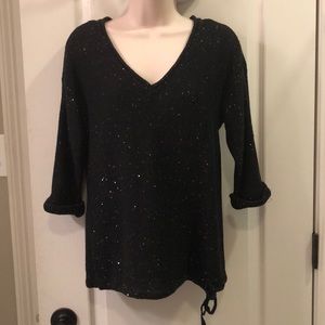 DKNY sparkle sweater, Small